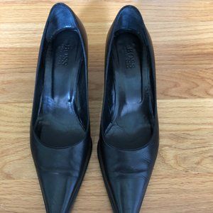 Hugo Boss Black High Heel Leather EU Size 37